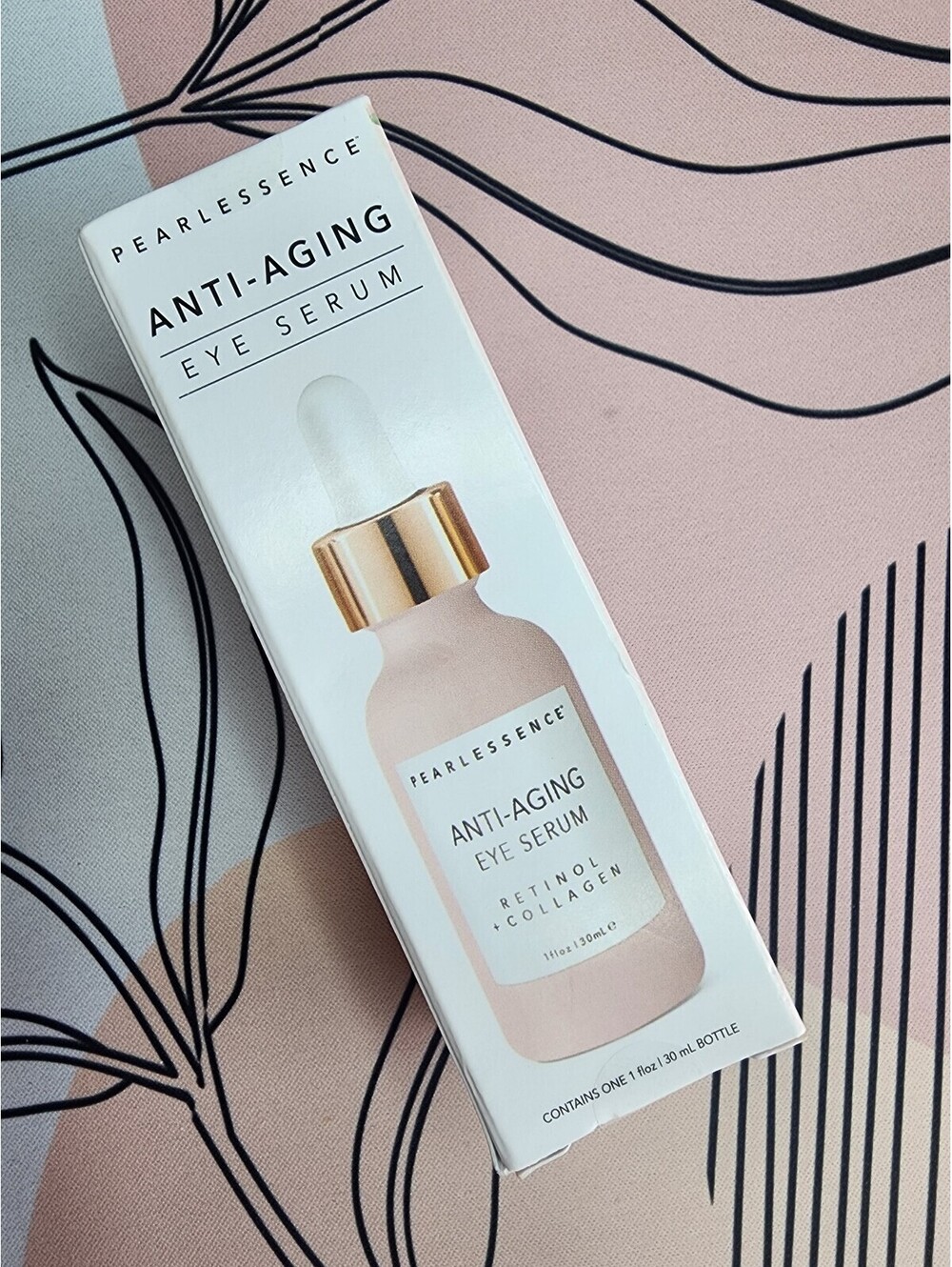 Pearlessence Anti-Aging Eye Serum - Retinol & Collagen - 1 Oz